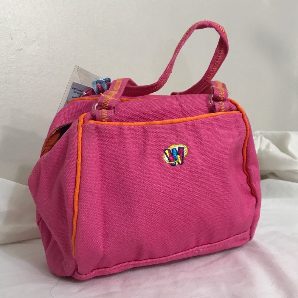NWT Webkins 00s Hot Pink&Orange Mini Pet Handbag